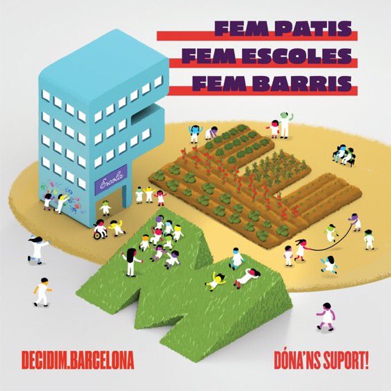 Escola Carlit (@carlit_escola) on Twitter photo Sis escoles del #FortPienc i #SagradaFamilia ens hem unit per demanar patis més verds i coeducatius #DecidimBarcelona <a href="/EscolaFortPienc/">Escola Fort Pienc</a> <a href="/escolataborbcn/">Escola Tabor</a> <a href="/escola_llull/">Escola Ramon Llull</a> <a href="/fructuosG/">AFA Fructuós Gelabert</a> <a href="/escola9graons/">Escola 9 Graons</a> Sis escoles del #FortPienc i #SagradaFamilia ens hem unit per demanar patis més verds i coeducatius #DecidimBarcelona <a href="/EscolaFortPienc/">Escola Fort Pienc</a> <a href="/escolataborbcn/">Escola Tabor</a> <a href="/escola_llull/">Escola Ramon Llull</a> <a href="/fructuosG/">AFA Fructuós Gelabert</a> <a href="/escola9graons/">Escola 9 Graons</a>