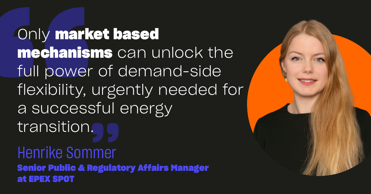 EPEXSPOT_SE's tweet photo. While energy has become one of European politics' top priority, EPEX SPOT's goal is to foster market-based solutions to untap the power of price signals. Discover more with @henrike_sommer &amp; Arnold Weiss in our digital annual report 2020! https://t.co/HFGarss1vU #sustainability https://t.co/jUkNqe0HrL