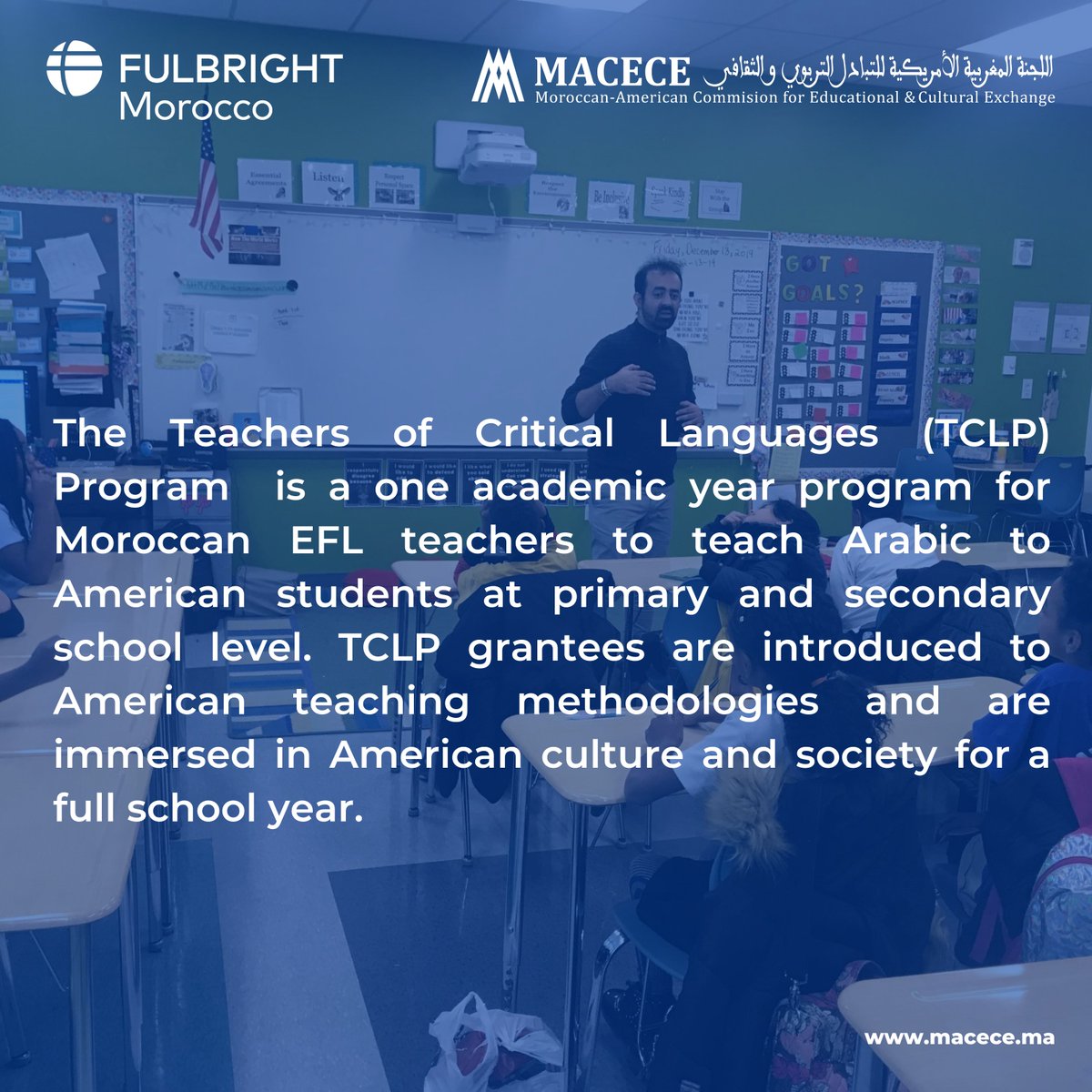 #TeachersOfCriticalLanguagesProgram #TCLP #FulbrightMorocco #MACECE