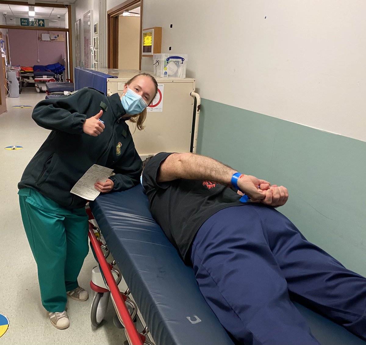 Very much enjoyed having our elective student ‘H’ who joined us instead of going to Vanuatu. Thanks for all your help delivering sim over the past month. See you in August as an F1!