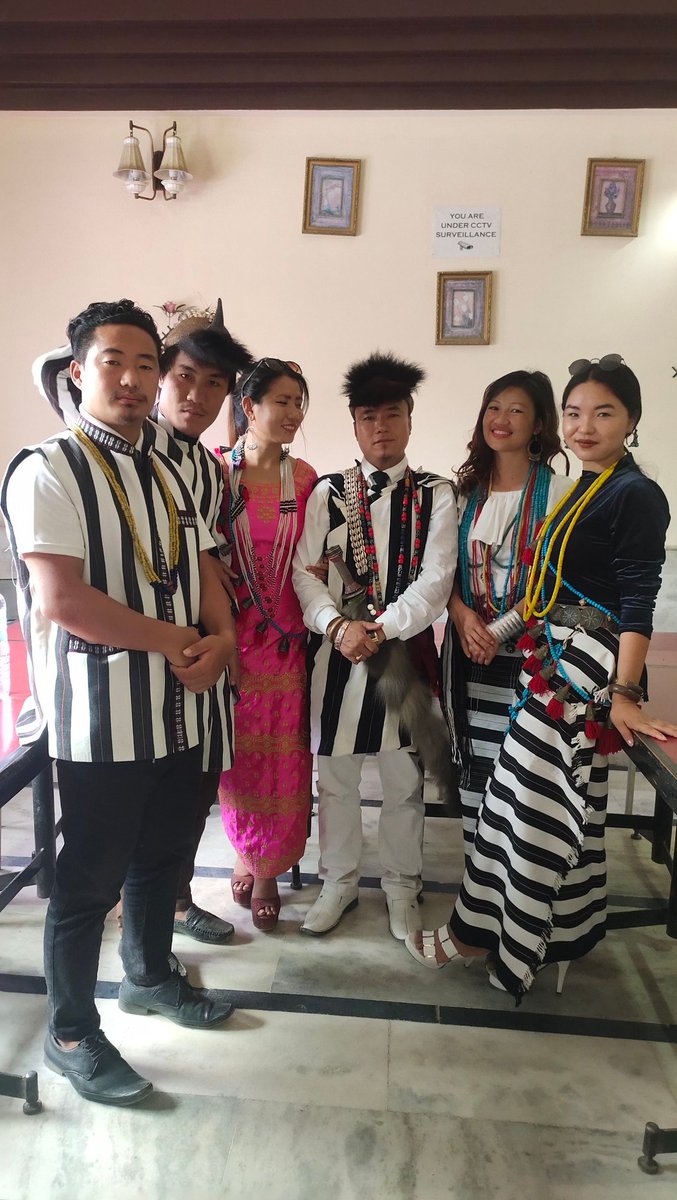 BengiaSinia's tweet photo. My Beautiful Sister💞 and Handsome Brothers💕 With our Traditional Atire During Nyokum Yullo Festival Celebration Day....
#ProudTobeNyishi 
#ProudTobeArunachal 
#ProudTobeNorthEast
#ProudTobeIndian
#AchapterforNorthEast 
#NortheastMatters https://t.co/zL80PwkdRx