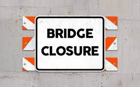 REMINDER! Beginning TODAY - Gannon's Narrows Bridge on County Road 16 will be completely CLOSED from 7AM to 7PM, Monday through Friday until June 30th. This closure is for repairs to damaged structure components. The bridge will be reopened to traffic at night and on weekends.