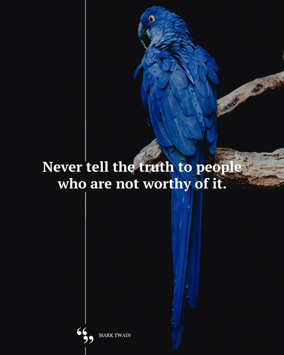 Be selective.
