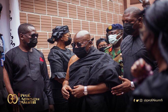 profAkumfi's tweet photo. The funeral was at Ashtown Apagyafie in Kumasi. 

I send my deepest condolences to former president Kufuor, the children and the family. 

May her soul Rest In Peace https://t.co/izDvvKLKy7