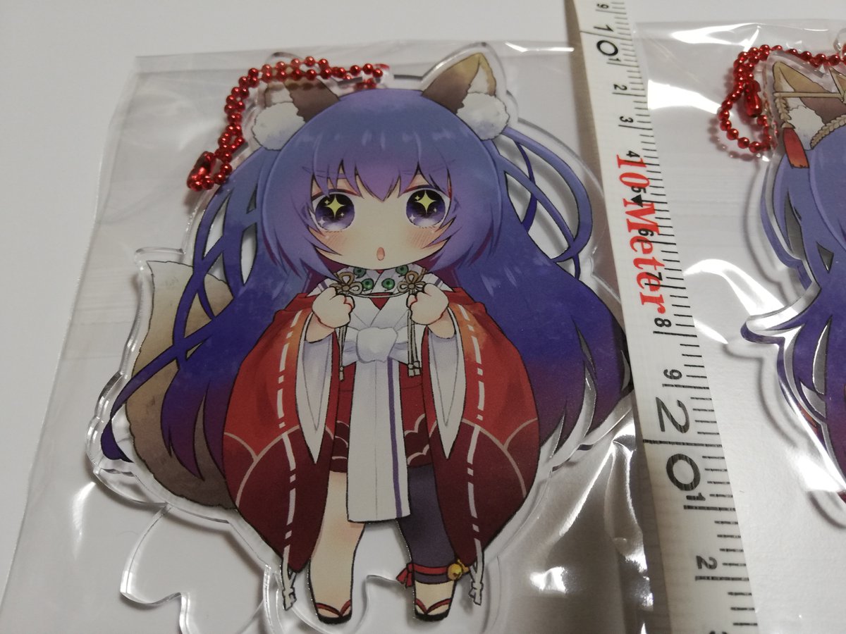 inari_miruhono's tweet photo. 新グッズ 
新衣装版アクリルスタンド　２種
新衣装版でかステッカー　２種（耐候性）
boothにて販売しておりますのじゃー！
https://t.co/bOsSif7CGN https://t.co/GWjkjw7LWV