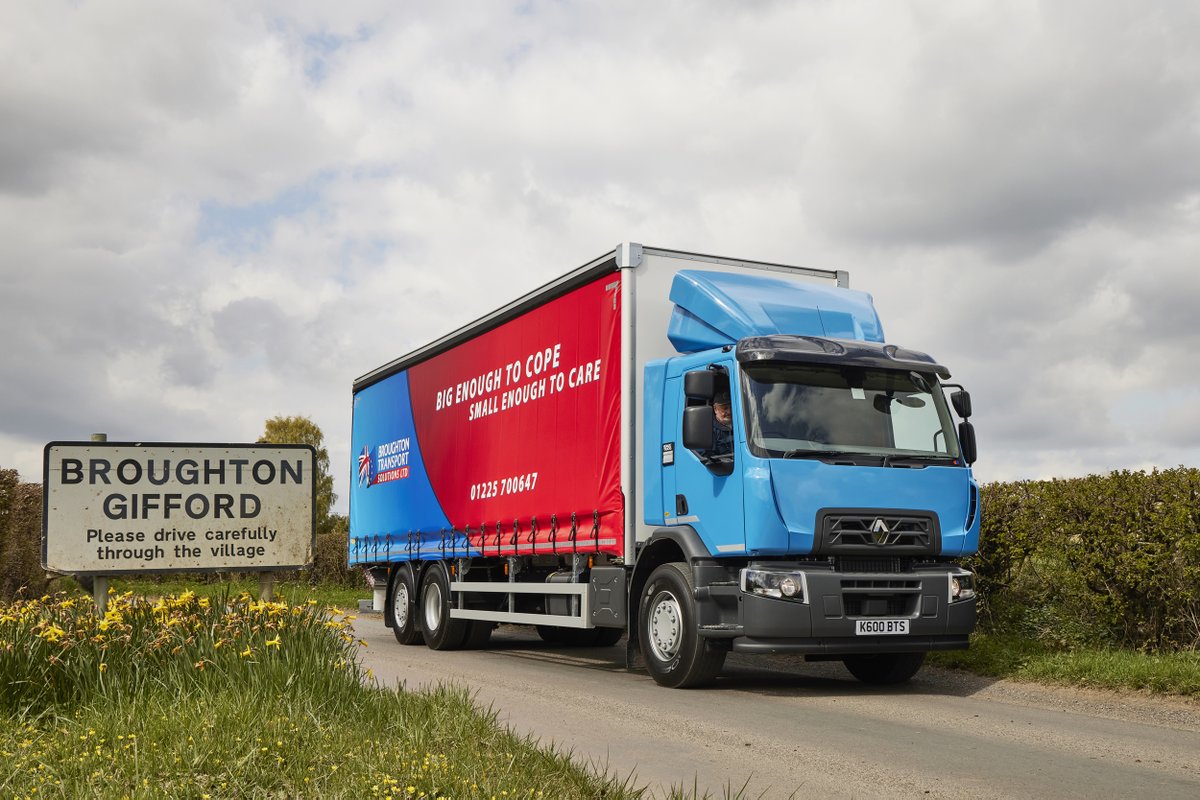 A new Range D Wide hits the streets of Broughton Gifford. 👌 Broughton Transport Solutions recently had their 26-tonne rigid delivered by Sparks Commercials. The motor comes with driver-friendly day cab, a 1,500 kg Dhollandia 'tuckunder' tail lift and powered by DTI 8.