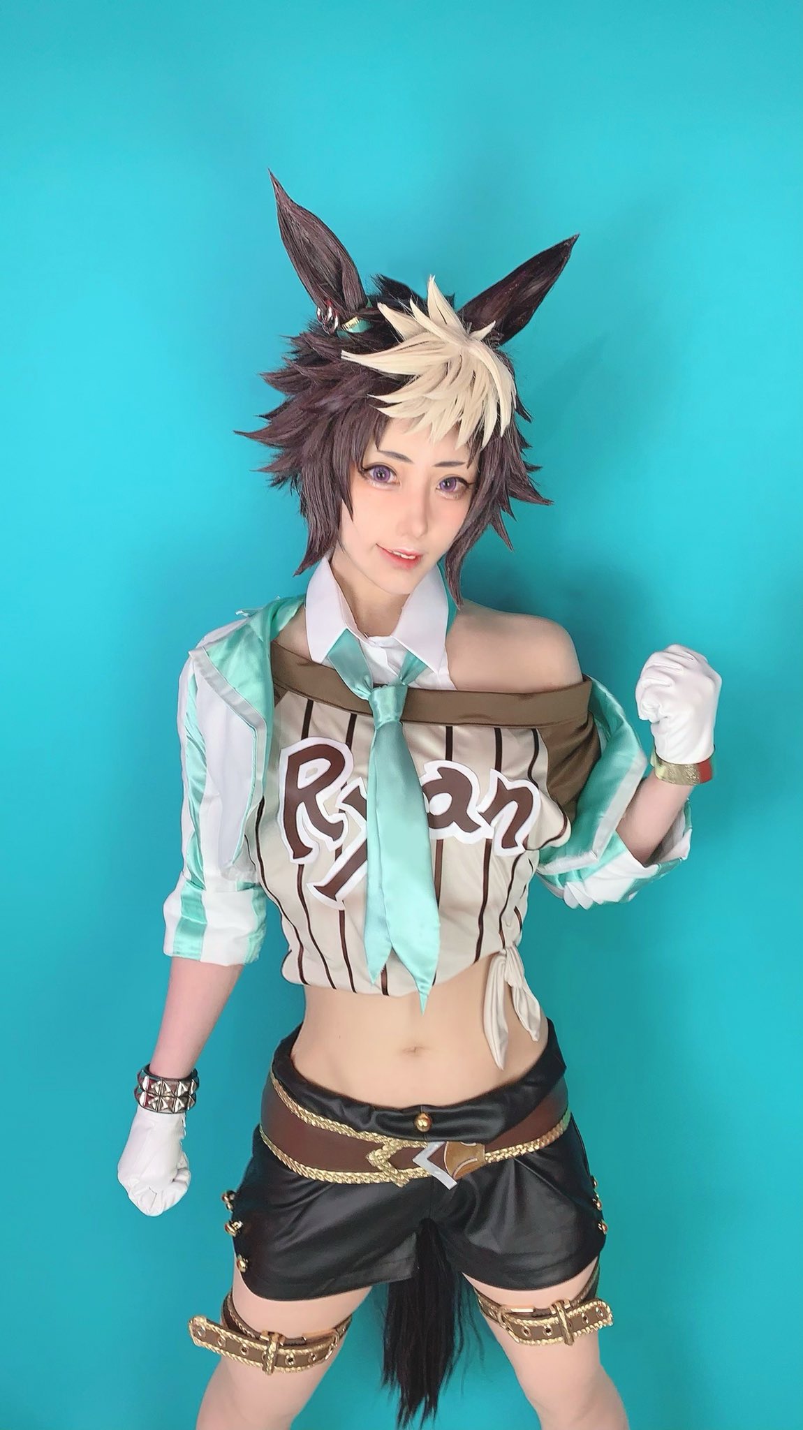 ちき コスプレ ウマ娘プリティーダービー レッツ マッスル メジロライアン ちき ウマ娘になってしまいました T Co Jvsvyu7r15 Twitter