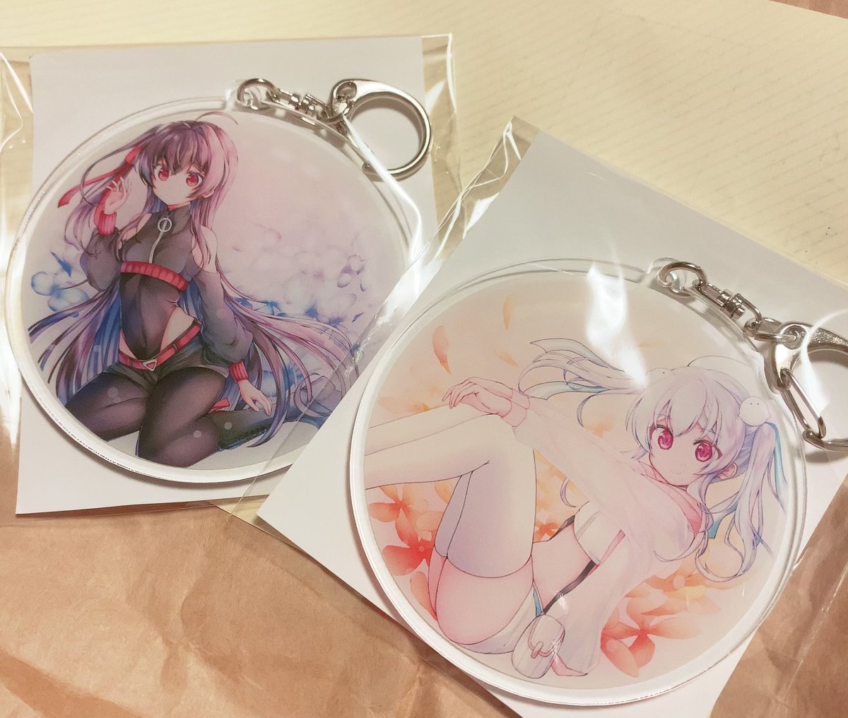 アクキー届いたぞい 