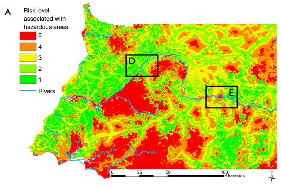 NicolasRay7's tweet photo. Our new paper on modelling forest degradation and risk of disease outbreaks in mainland Equatorial Guinea:
https://t.co/iQzhA4bCl0
@unige_ise @ISG_UNIGE
#EID #Accessibility #AccessMod #geospatial https://t.co/n9vTjUti81