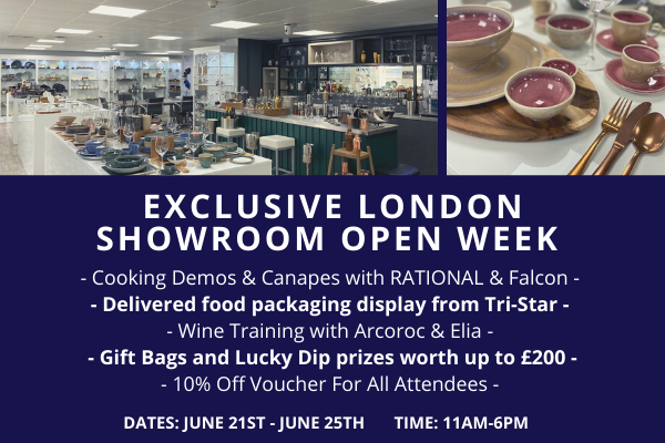 cchefsupplies's tweet photo. We invite you to our Exclusive London Showroom Open Week - Celebrating the latest innovations in #Catering & #Hospitality, from #Tabletop #Presentation to Back of House efficiency.
Register your interest here > https://t.co/jcnAtayfNr
#Chefs #Chef #Restaurants #LondonChefs https://t.co/3jNvju6zqE