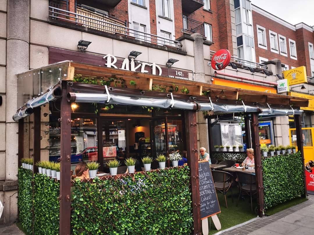 We are Open for outdoor dining here in #BakedRathmines and we can't wait to welcome you ☕🥪🧁