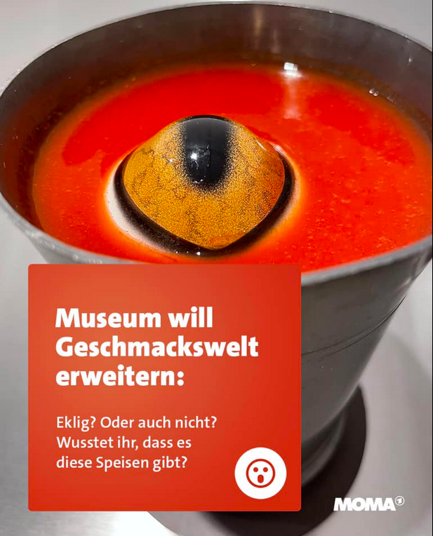 DFM_Berlin's tweet photo. #Fernsehen? Läuft! Wie unser Käse. Das #ARD #Morgenmagazin hat unser #Museum besucht und findet unseren #Ekel ganz toll. ARD Morgenmagazin #DisgustingBerlin #BockAufDisgust ##DFMBerlin
@ardmoma https://t.co/3UpMjYzZPZ