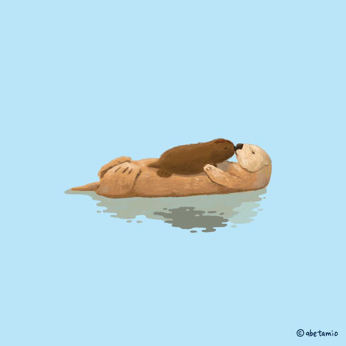 ラッコイラスト ラッコイラスト