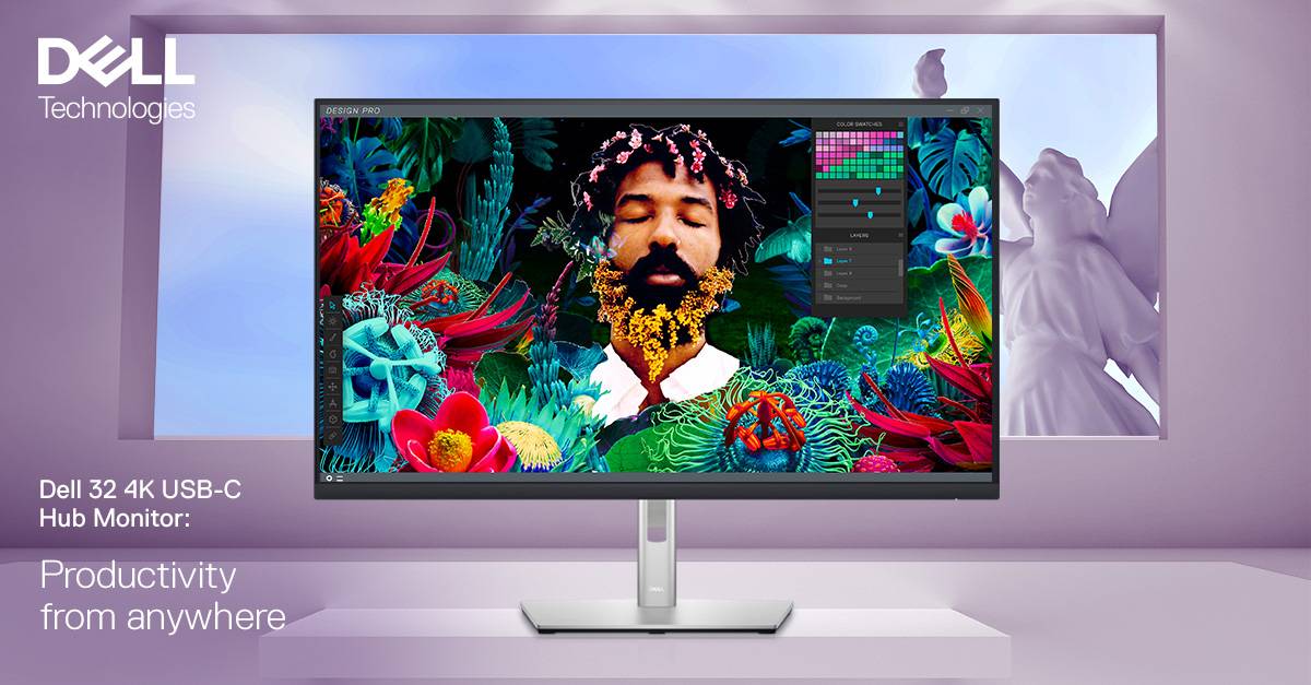 Maximize the color.Lessen the blue light. Experience the brilliance on this 4K, ComfortView Plus monitor. oal.lu/Zbelz