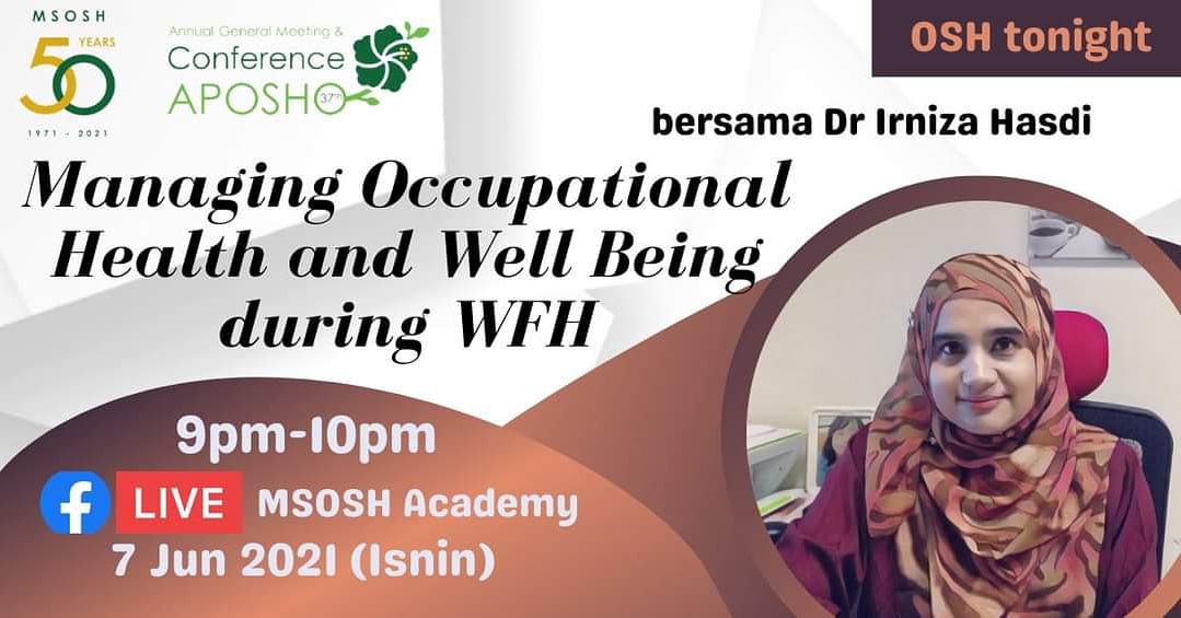 MSOSH9's tweet photo. Secretariat MSOSH is inviting you to a scheduled Zoom meeting.

Topic: Managing Occupational Health and Well Being during WFH
Time: Jun 7, 2021 09:00 PM Kuala Lumpur

Join Zoom Meeting
https://t.co/Pfhxey3Och

Meeting ID: 846 3487 1042
Passcode: MSOSH https://t.co/rQS6TrTDf7