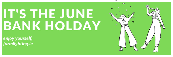 farmlighting's tweet photo. Have a great bank holiday! https://t.co/ksKMDNTfP7
