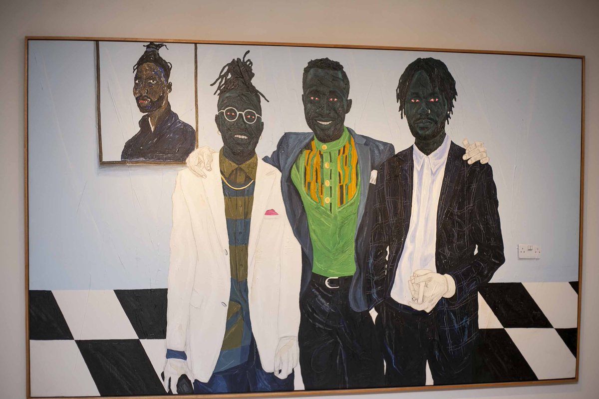 ghanashub's tweet photo. ‘Ghanatta Strong’

First solo exhibition by Annan Affotey ( AnnanArt ) presented by Gallery 1957 . Annan is a Ghanaian portrait artist and Ghanatta College Alumina.

For the artist’s solo exhibition at Gallery I Space in Accra, Ghana titled ‘Ghanatta Strong’, he reveals the https://t.co/Pfhbiosblc
