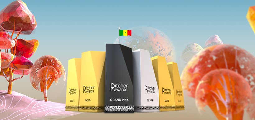 4 Gold, 1 silver et un Grand Prix sur les 3 décernés par le Festival ! Entre les géants sud africain et nigérian, le Sénégal a fait sensation avec Caractère ! Let’s brand the future. 
Toutes les infos ici : 
pitcherfestival.com/awards-show21