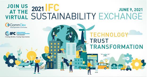 ⏳ Countdown! Join #IFCexchange to network and to hear from Mary Robinson, @DonCheadle, <a href="/UNYouthEnvoy/">UN Youth Envoy</a>, Strive Masiyiwa, <a href="/villigm/">Markus Villig</a>, and many more leaders. Tune in on June 9 at 8am ET: sustainabilityexchange2021.com