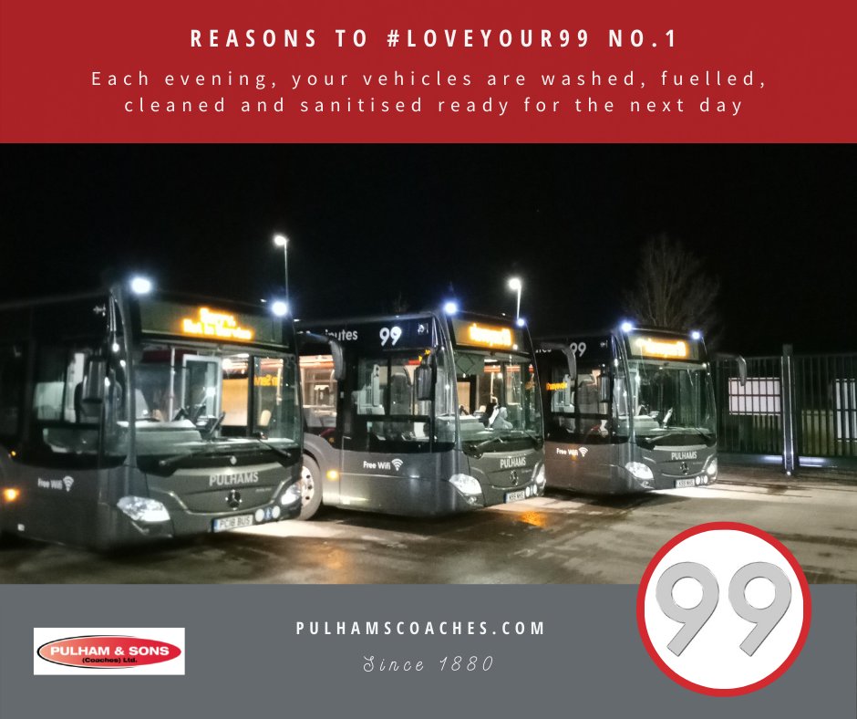 PulhamsCoaches's tweet photo. There are many great reasons to use and #loveyour99 service.
#greenertravel #cleanertravel #sustainable #climatechange #covidsafe 
@gloshospitals
@gms_facilities https://t.co/51H8jO8zCv
