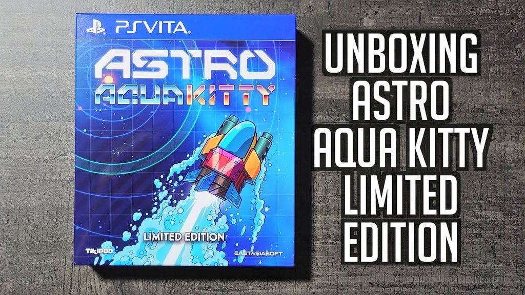 Découvrez notre déballage de l'édition physique limitée #PSVita de Astro Aqua Kitty. Un jeu <a href="/TIKIPODltd/">Dugan</a> 😻

➡️planetevita.fr/unboxing-astro…