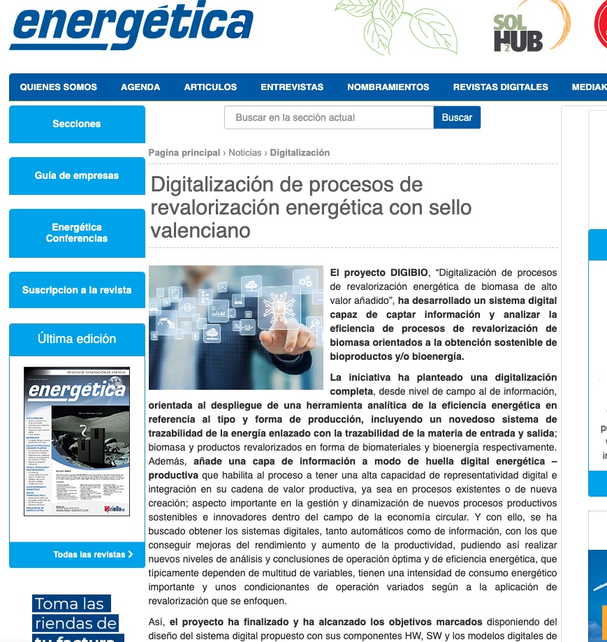 E_Bayonne's tweet image. Gracias a @energetica_xxi por hacerse eco de nuestro innovador proyecto #DIGIBIO 
energetica21.com/noticia/digita…
#biomasa #energia #AEI #digitalizacion