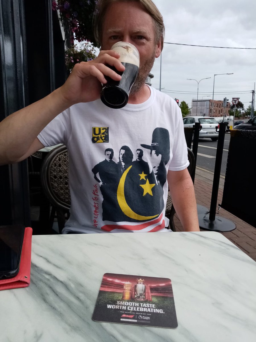 g_gormo's tweet photo. and then they opened the pubs
#u2
#u2fam
#u2tshirt
#Dublin
#Guinness
#ProperPints https://t.co/YkMJPbYTU9