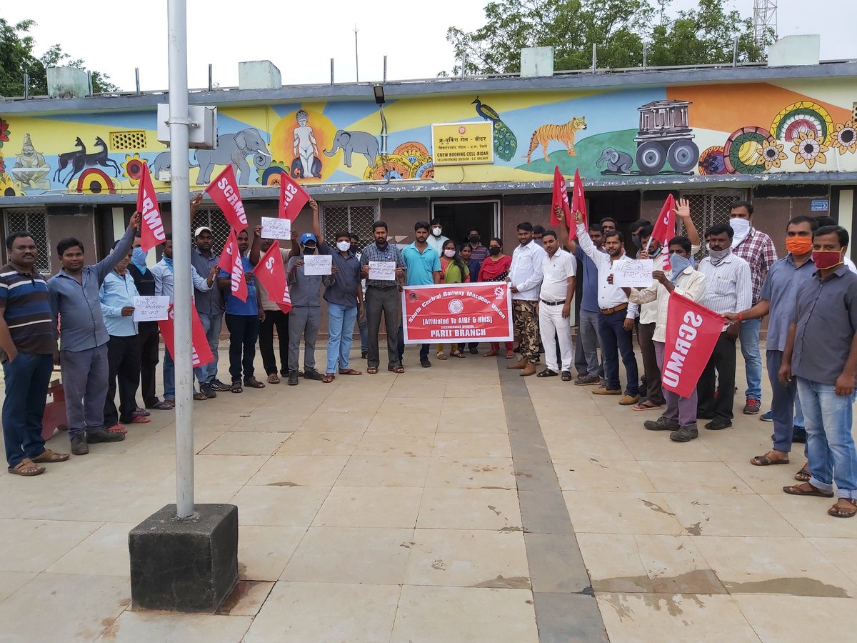 <a href="/PMOIndia/">PMO India</a> 
#TreatRailwayMenFrontlineWorker
#TreatRailWaymenfrontlineWorker
#TreatRailwayMenFrontlineWorker
#TreatRailwayMenFrontlineWorker
#TreatRailwayMenFrontlineWorker

<a href="/PMOIndia/">PMO India</a>
<a href="/RailMinIndia/">Ministry of Railways</a>
<a href="/MoHFW_INDIA/">Ministry of Health</a>
<a href="/PiyushGoyal/">Piyush Goyal</a>
<a href="/ShivaGopalMish1/">Shiva Gopal Mishra</a>
@sankara_ch 
@Dscrmugmailcom1 <a href="/ndtvfeed/">NDTV News feed</a>
