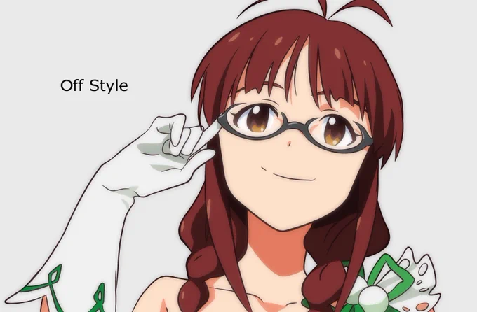 ミリシタに新しい髪型が追加されますが、それではここで秋月律子の髪型候補を確かみてみましょう。 