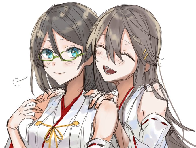 「haruna (kancolle) kirishima (kancolle)」Fan Art(Latest)