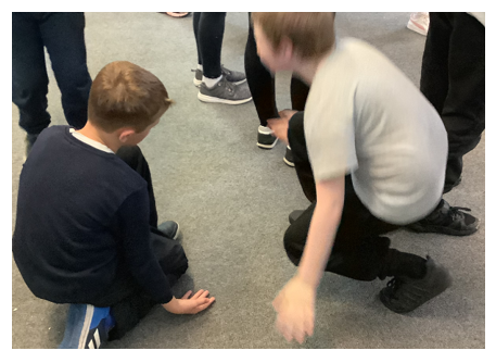 HeathfieldPNS's tweet photo. Jaguars have been very lucky this morning, spending the morning with @Marthatoogood @RSC_Education getting immersed into the Tempest to start off our Shakespeare fortnight! #sr #y56 #drama #enrichment https://t.co/HyhGpCKAXt