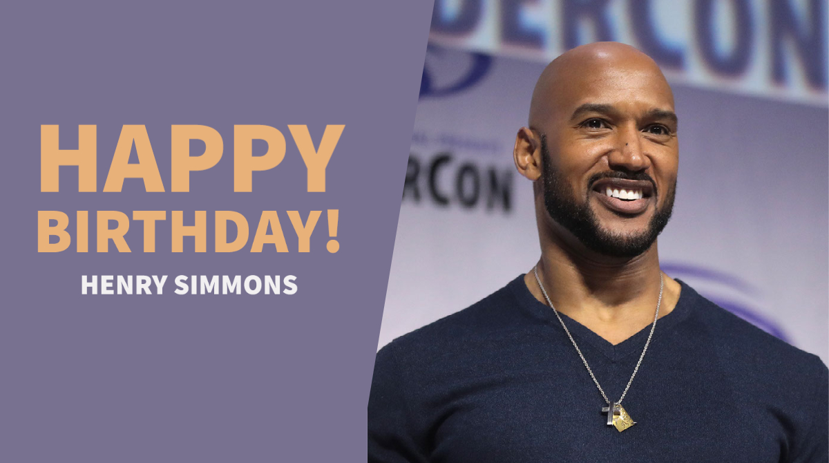 TheMadamesPod's tweet photo. Happy Birthday ๐ to SHIELD's Agent Mackenzie, the somehow-51-year-old Henry Simmons! ๐
#AgentsofSHIELD #AgentMackenzie #HenrySimmons #HappyBirthdayHenrySimmons https://t.co/OP7qy47mja