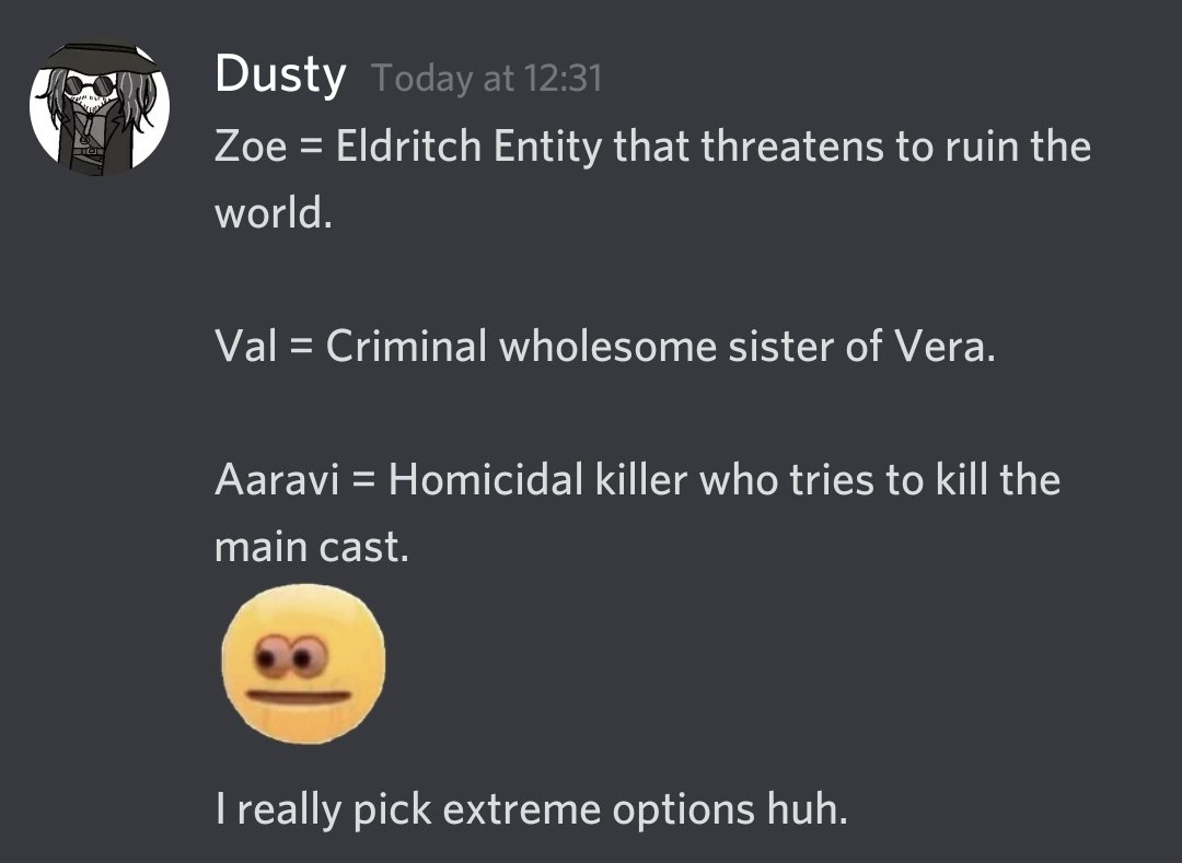 DatGuyDusty1's tweet photo. People telling me I'm a questionable person. A thread. https://t.co/JCAjsx3Snr