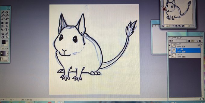 デグーのtwitterイラスト検索結果 古い順