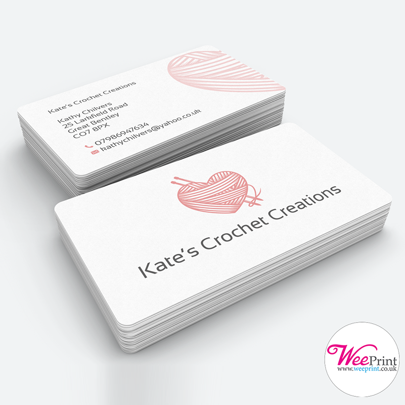 Weeprint Jenny Rounded Corner Business Cards Are The Perfect Way To Draw The Attention To Yourself For All The Right Reasons A Great Alternative To Standard Square Shaped Cards Rounded Corners