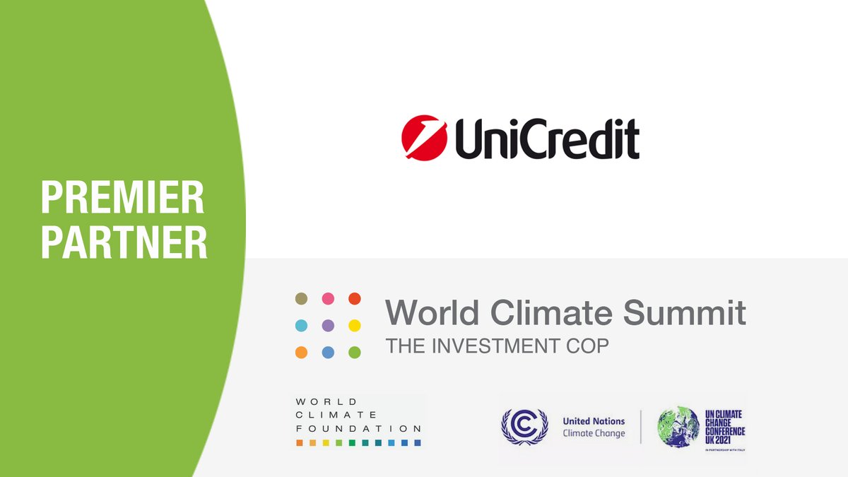 wclimate's tweet photo. We are proud to announce that one of the leading companies in the sustainable finance sector, @UniCredit_PR is partnering with us for the #WCSummit2021.

Find out more about @UniCredit_PR here 👉 https://t.co/lwNllUiCUi

Pre-register to #WCSummit2021: https://t.co/PwtVg6l6t3 https://t.co/HQ9I5oSMSM