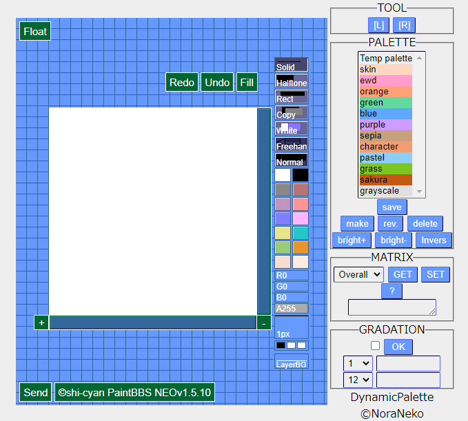satopian's tweet image. OEKAKI bulletin board
You can use HTML5 version of PaintBBS and ChickenPaint.
This is a bulletin board that anyone can post.
pbbs.sakura.ne.jp/cgi/neosample/…
#OEKAKI #PaintBBS #ChickenPaint