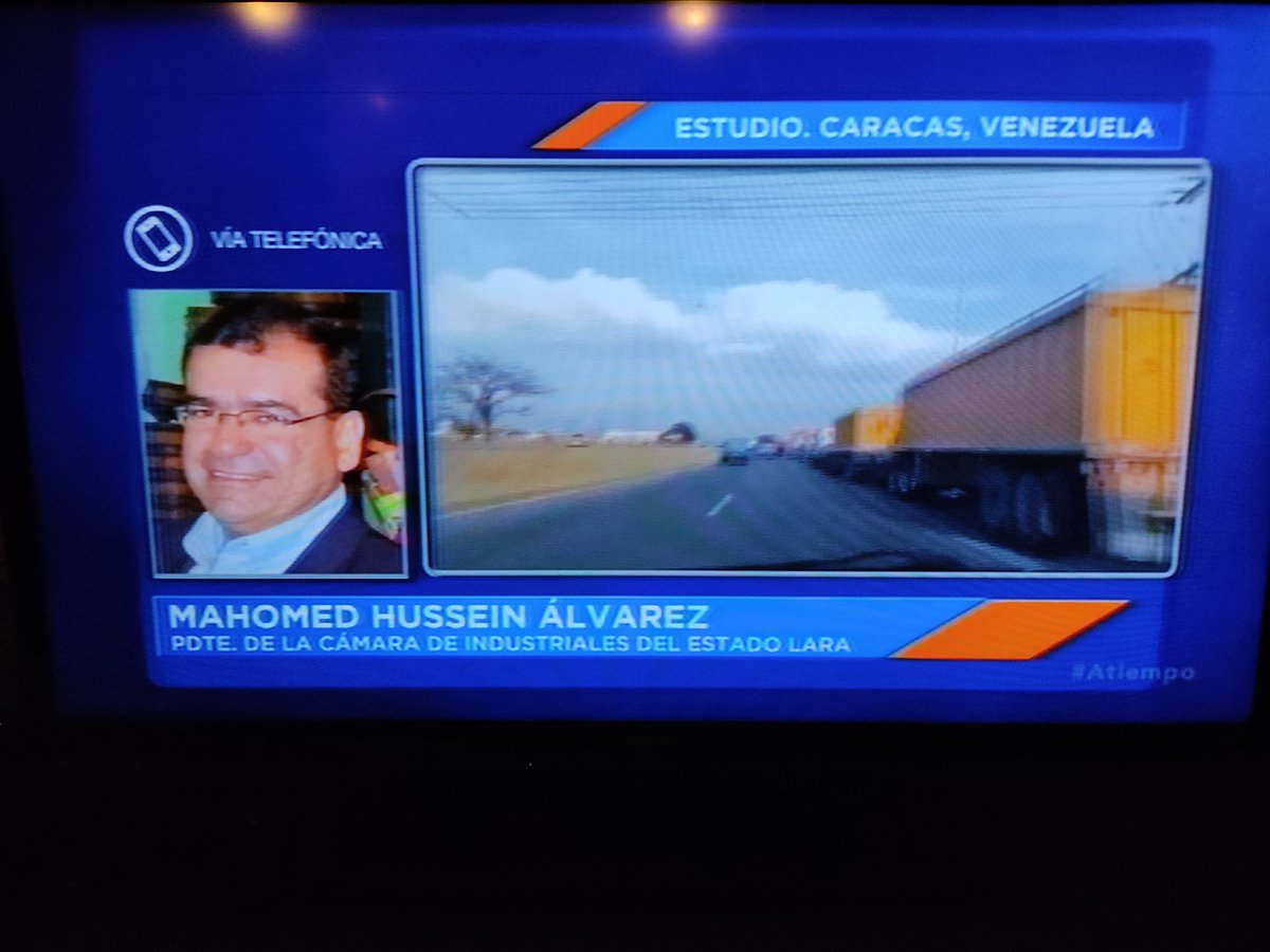 cilaraaldia's tweet photo. Las Industrias en Lara trabajan entre un 18% a 20% de su capacidad y esto le sumamos todas dificultades logísticas. @mahohuss en A Tiempo con @Edurodriguezg https://t.co/wwVUlDhdMV