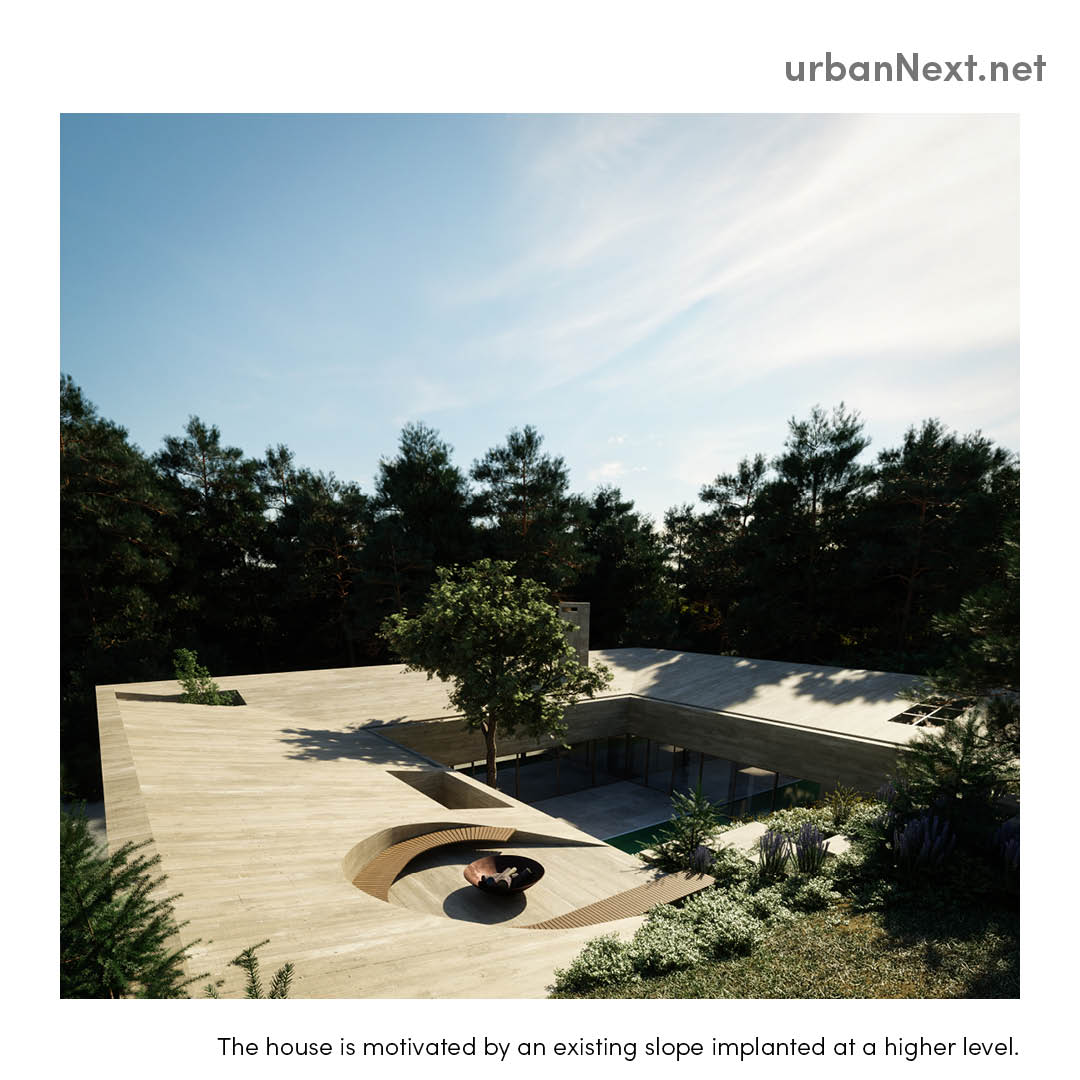 urbannext_net's tweet image. #LandformDesign #ProposedProject

#Fusion and #Extension of #Nature: Casa CM by OODA Architecture

&quot;The house is motivated by an existing slope implanted at a higher level. The #strategy involves confronting and reconciling #artificial and #natural data&quot;

urbannext.net/fusion-and-ext…