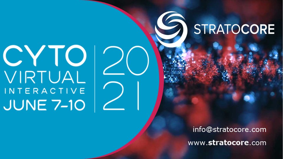 stratocore's tweet image. We are at #CYTOVirtual this week! Stop by our booth to chat about the latest tools in #corefacility + #sharedresource #management #moveyourfocusbacktoresearch #roi #cytometry #flowcytometry @ISAC_CYTO