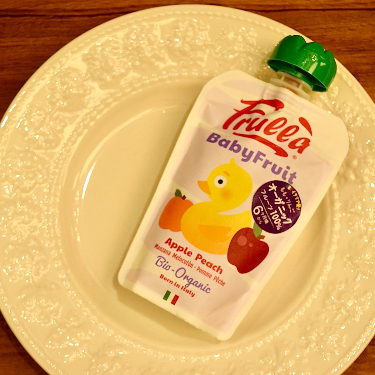 LiveincomfortO's tweet image. 【甘いももとりんご味】

ももとりんご味のスムージー。
フルーツ100%だから果糖やカリウム、
ナイアシンといった赤ちゃんに必要な
栄養素を手軽に摂ることが出来ますꔛ♥

#babyfruit #frulla #ヘビースムージー #オーガニックスムージー
