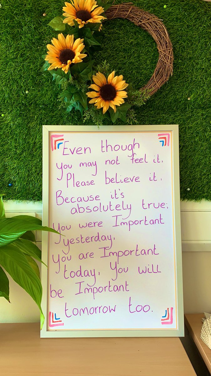 Our first quote has been selected! When asked why they chose this, our lovely patient said this was the first page they randomly selected and felt it was fitting. #youareimportant <a href="/SwanBay_MH_OT/">MH and LD OT’s Swansea Bay</a> <a href="/yumpypop/">Jayne Whitney</a> <a href="/ChloetylerOTT/">Chloe Davies</a> <a href="/Rupert06079618/">Rupert Vaughan</a>