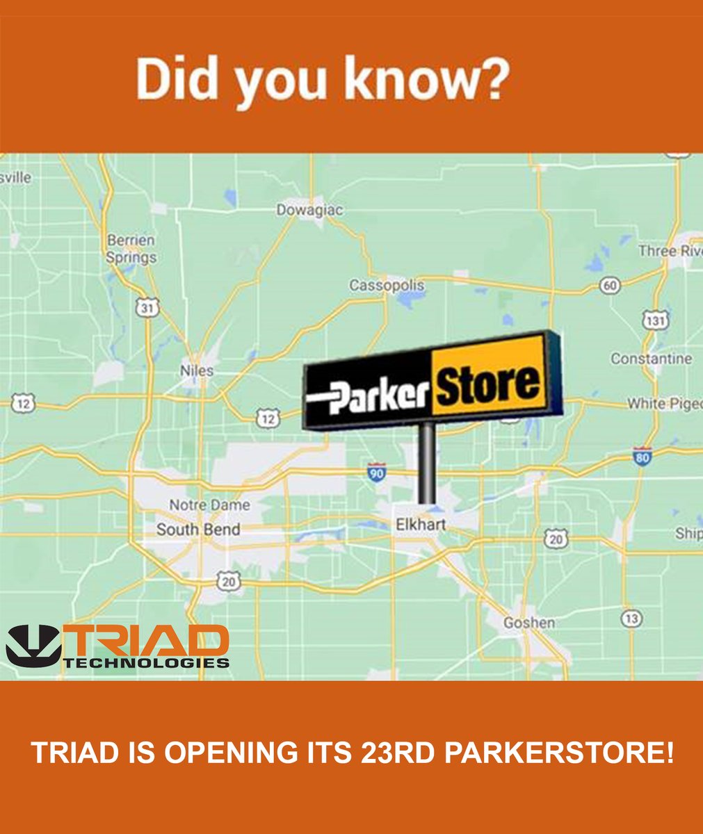 Our newest <a href="/ParkerStore/">ParkerStore</a> is only one week away from opening!  The store will be located at 2930 Nappanee St. in Elkhart. We look forward to serving Elkhart and the surrounding areas. We can’t wait to see you! #Parkerdistributor