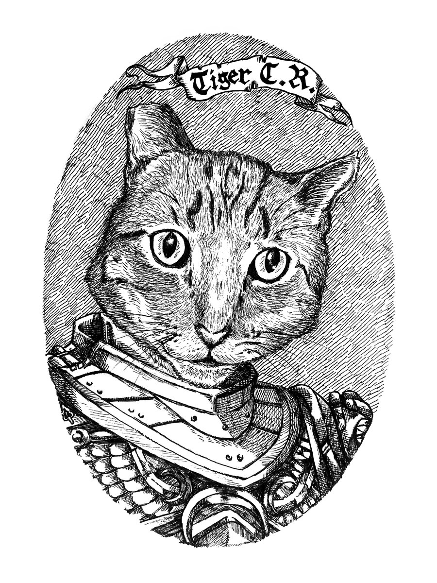 ArningArt's tweet photo. Tiger
cat ink portrait

#arningechano #artph #crosshatching #penandink #CatsofTwittter https://t.co/LF2aRdQXlB