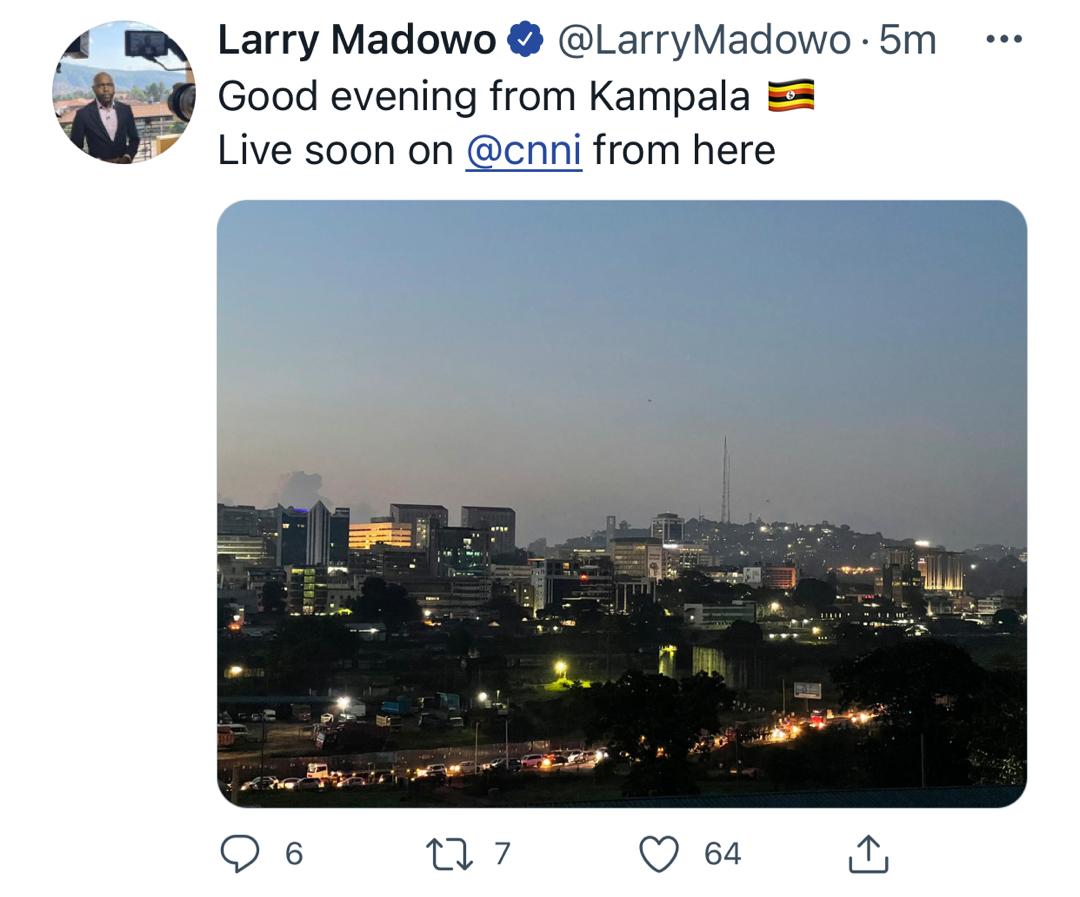 stevenbaryevuga's tweet photo. We are a nation of endless opportunities & friendly people.
@LarryMadowo Welcome to @CityYange While here, make it known to the world that we have too many positive stories to tell @cnni
Our #GiftedByNature Country is open for Business, Investment, Tourism & More.
#UgFirst https://t.co/AFmLO3Nx9K
