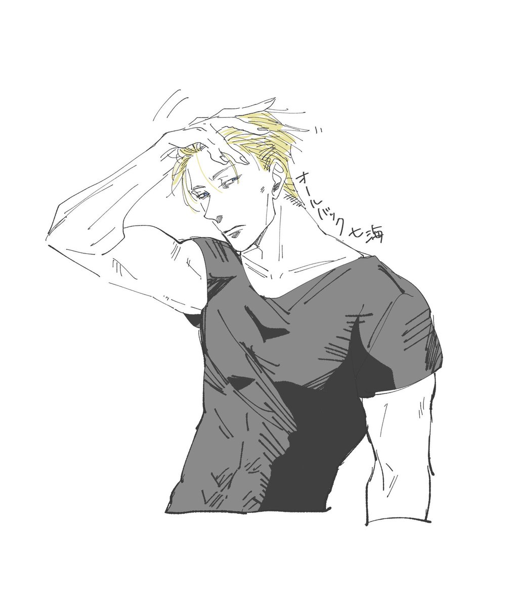 七虎とナナミン(フリート落描き✍️) 