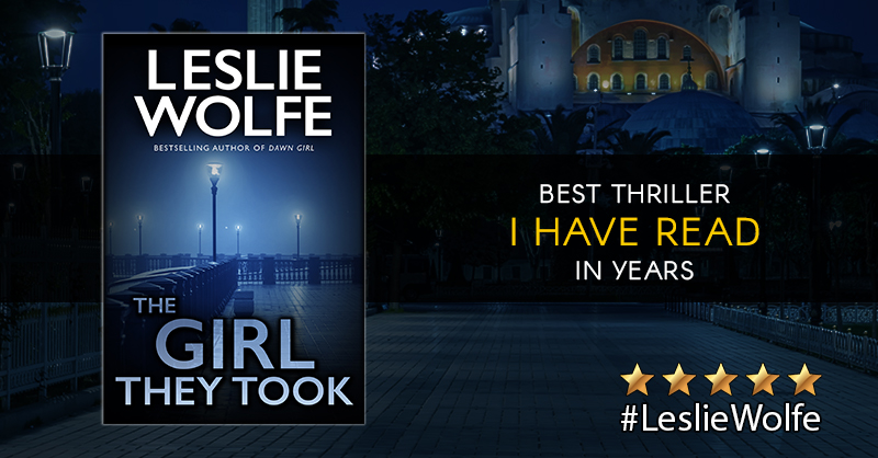 A crime novel that keeps the pages turning! THE GIRL THEY TOOK by Leslie Wolfe #rt #Book #SocialMedia #success #ThankYou #giveaway #novel #lesliewolfe
