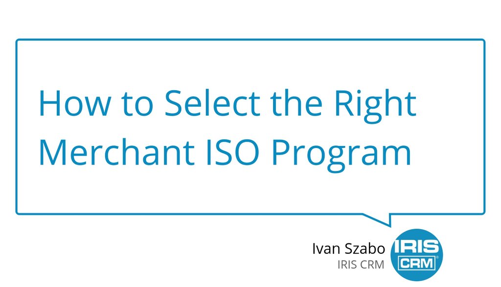 IRIS_CRM's tweet image. This means it’s in your best interest to work with an ISO that partners with as many major payment processors as possible.

Read more 👉 lttr.ai/hmET

#ISO #MerchantProgram #IsoProgram #CreatedEqual #IRISCRM #FreeGuidedDemonstration
