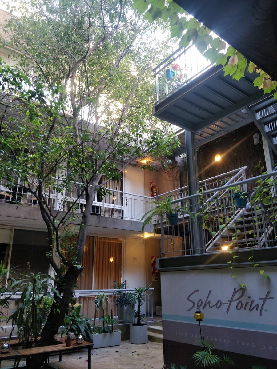 viajesdejuani's tweet photo. Ayer me fuí a conocer a los amigos de @SohoPointOk en el barrio de Palermo y dejenme decirles que tienen un lugar hermoso para ir y descansar y alojarse. Va un pequeño hilo del lugar https://t.co/S2SlWEGegp