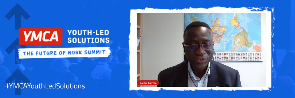 "Our commitment is to make our organisation a place you can call home where you can find inspiration, motivation and the resources to positively influence the path to a decent &amp; sustainable job"

Our Secretary-General <a href="/carloSanvee/">Carlos Madjri Sanvee</a> closing the 1st #YMCAYouthLedSolutions plenary